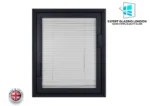 Integral Glass Blinds - Magnet Operated