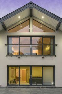 Glass Juliet balconies for modern homes and apartments in the UK